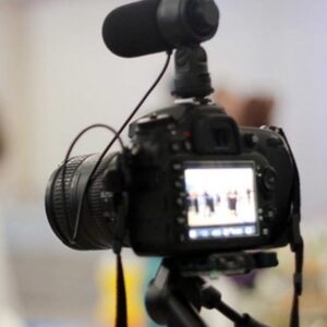video camera closeup